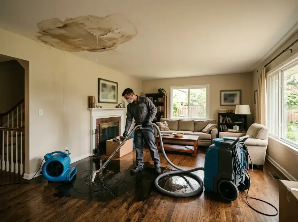 attic-pipe-burst-ceiling-drip-008 — frequently asked questions, Water Damage Restoration & Carpet Care in Virginia